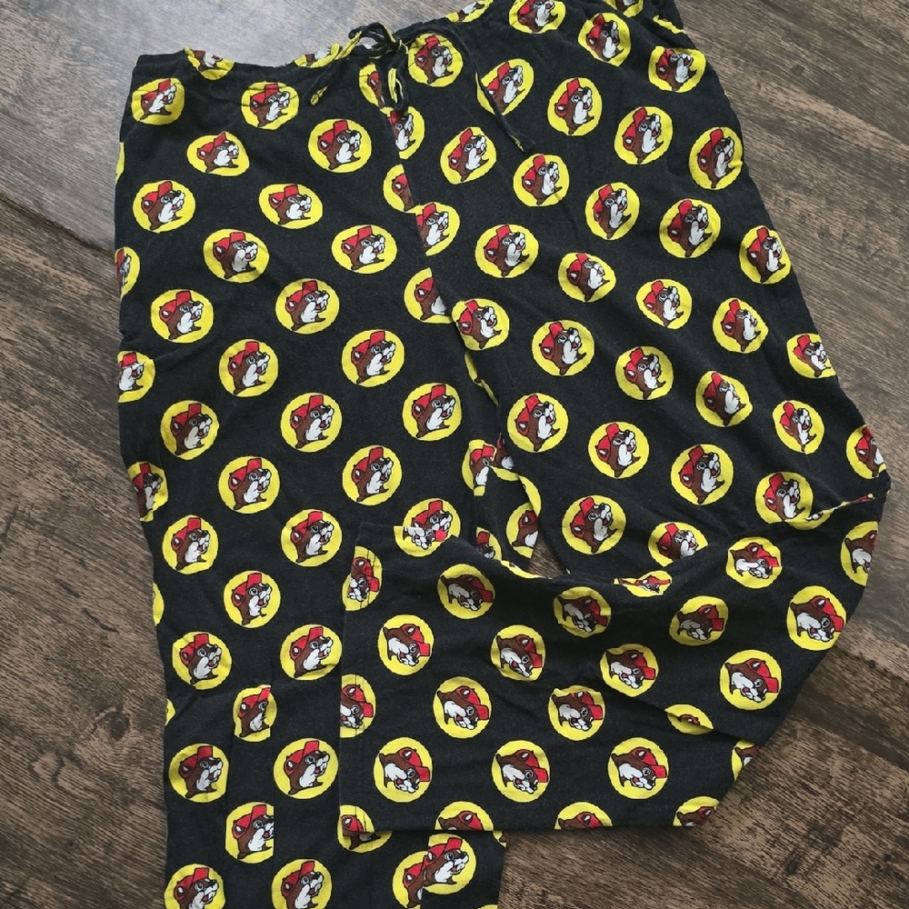 BUCCEE'S Beaver Black Pajama Pants Sz XL‎ Mens